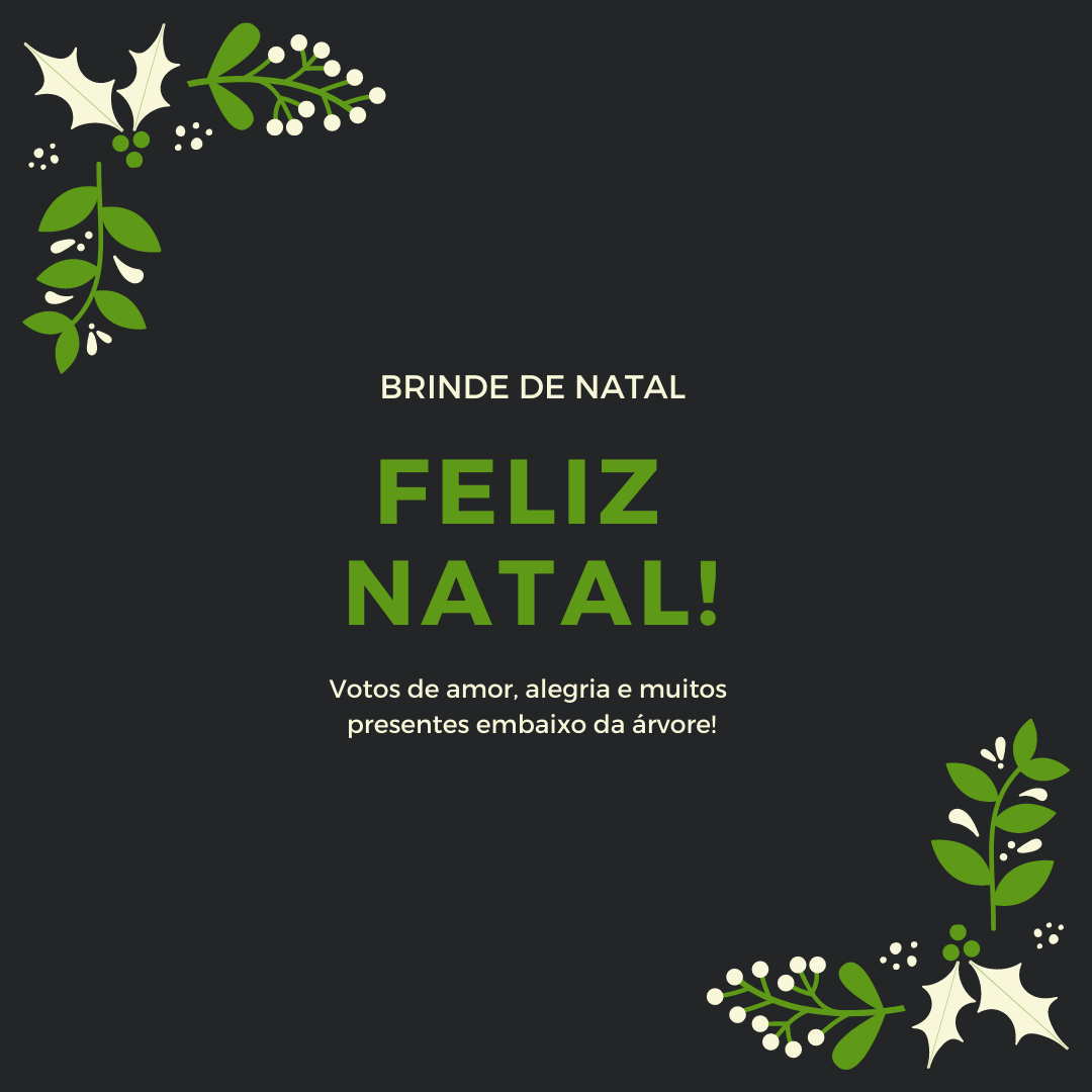 Entrega do Brinde de Natal